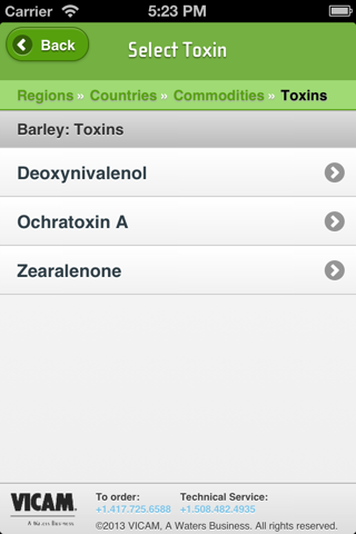 Global Mycotoxin Regulations screenshot 4