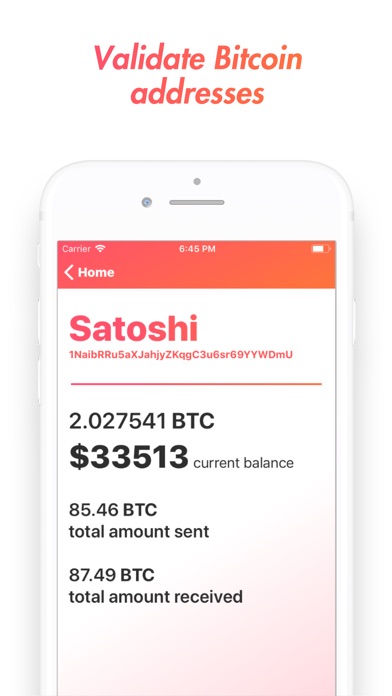 BitAdd: Save Bitcoin addresses screenshot 2