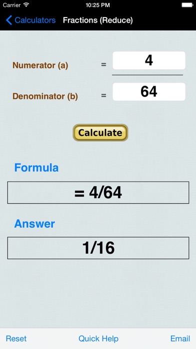 Decimal to Fraction Converter+ Screenshot
