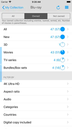 My Movies by Blu-ray.com screenshot 2