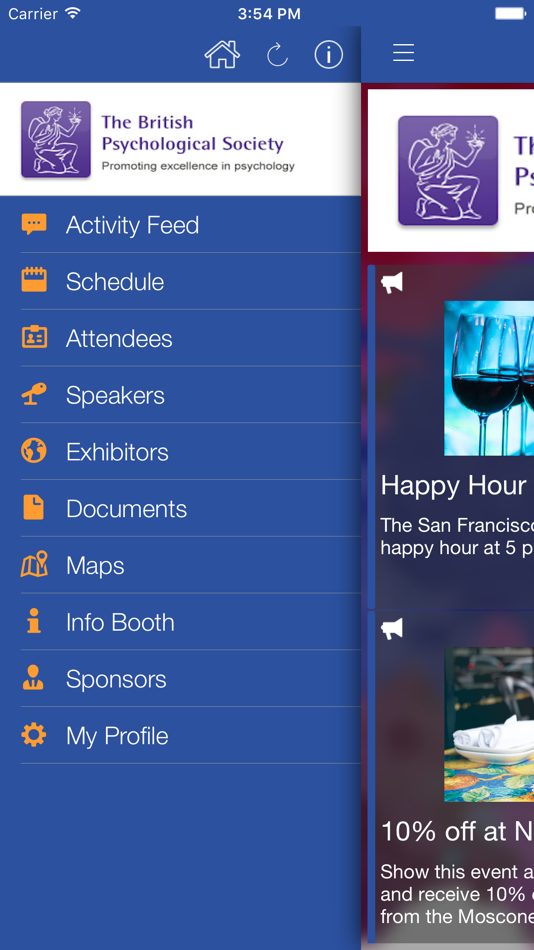 #3. BPS Events App (iOS) 由: The British Psychological Society
