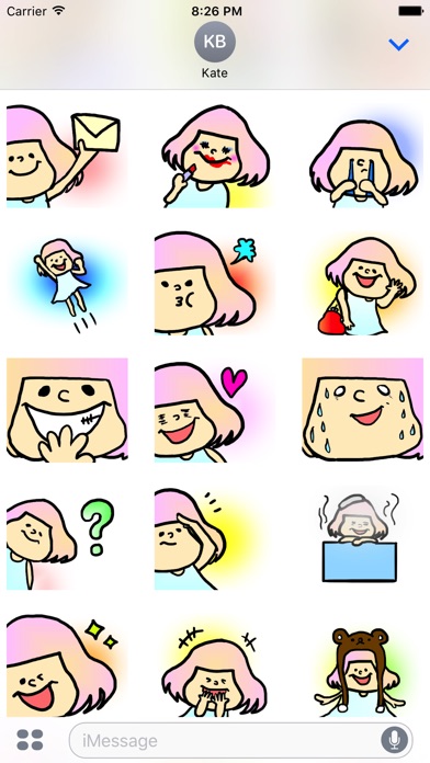 Erururu sticker screenshot 2