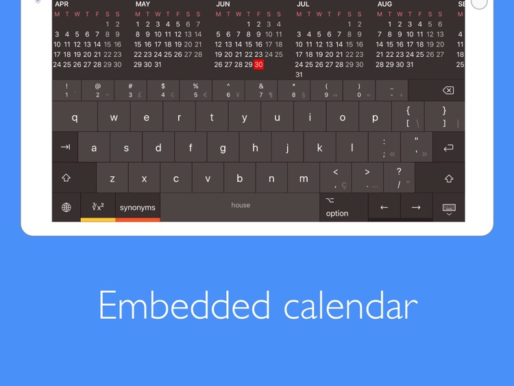 Pro Keyboard with PC layout