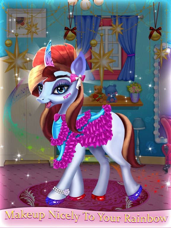 Rainbow Pony Princess Unicorn screenshot 2