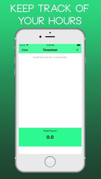 Timesheet - Track  Work Hours