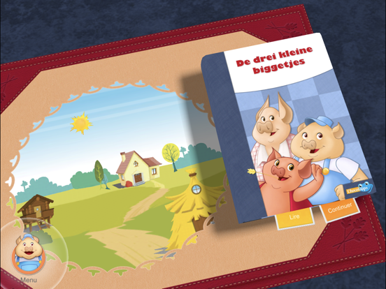 De 3 kleine biggetjes - Ontdek iPad app afbeelding 1