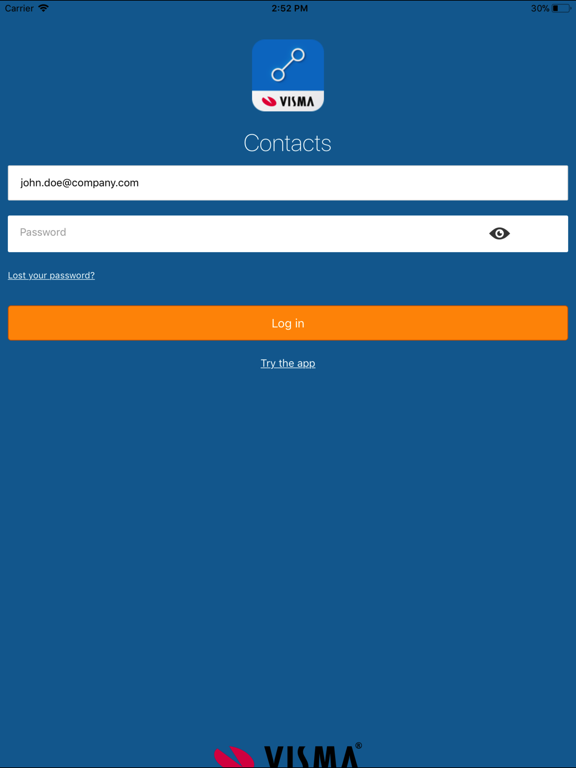 Screenshot #4 pour Visma Contacts
