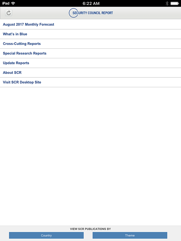 Screenshot #4 pour Security Council Report