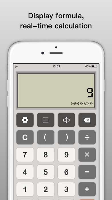 Screenshot #1 pour Calculator -Classic Calculator