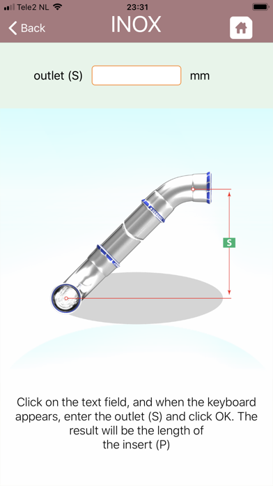 Pipefitter Mapress Calculator Screenshot