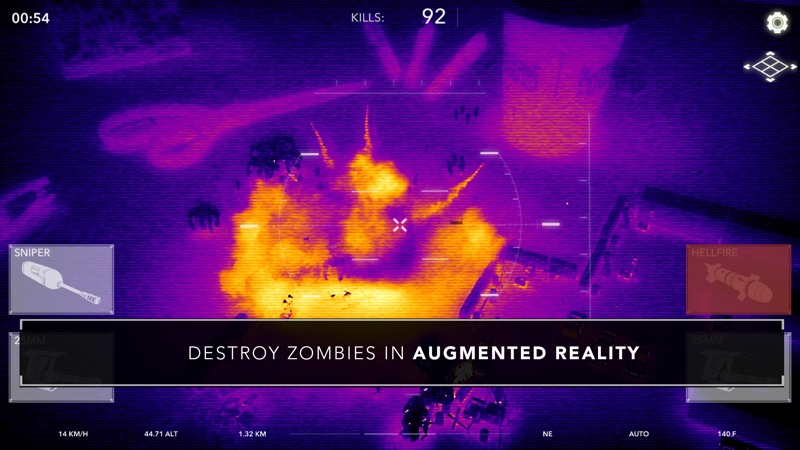 Zombie Gunship Revenant AR screenshot 2