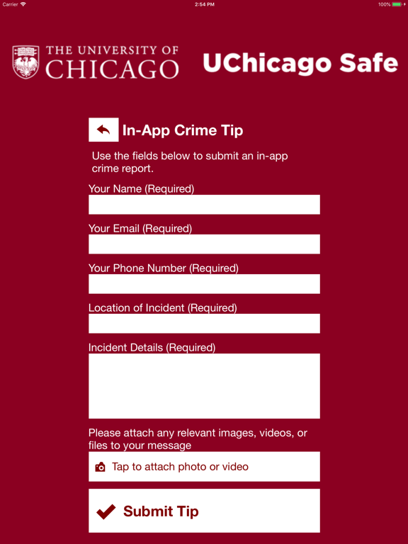 Screenshot #6 pour UChicago Safe