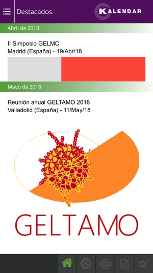 Kalendar App Congresos Médicos(圖2)-速報App