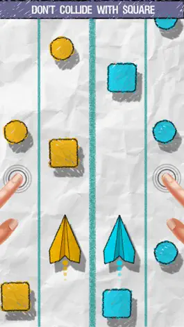 Game screenshot Paper Planes Race - 2 Way race apk