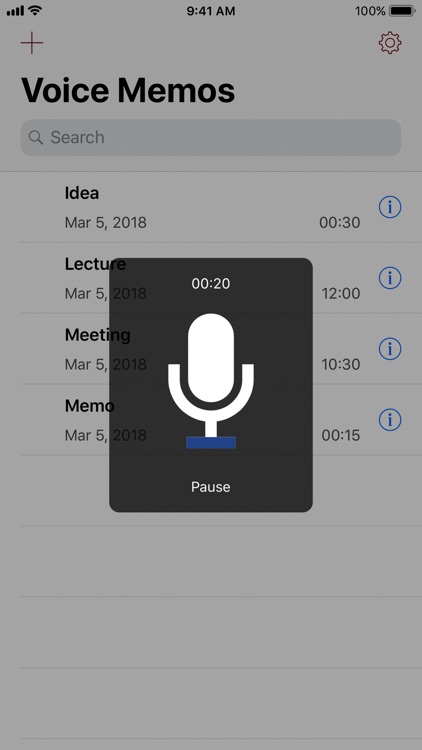 Dictaphone for iPhone and iPad screenshot-3