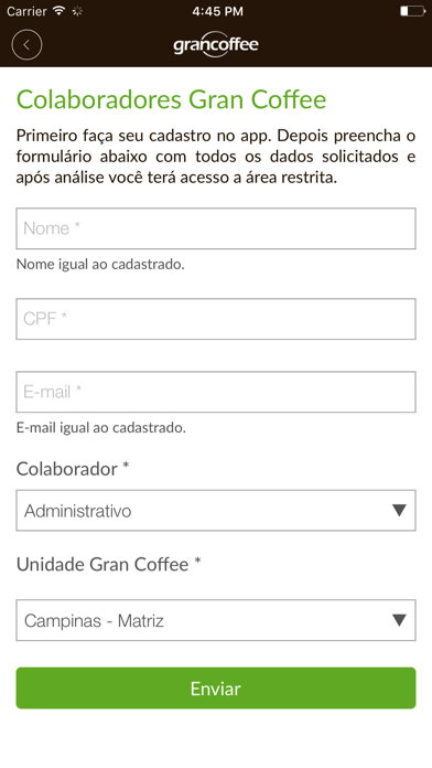How to cancel & delete Gran Coffee from iphone & ipad 4