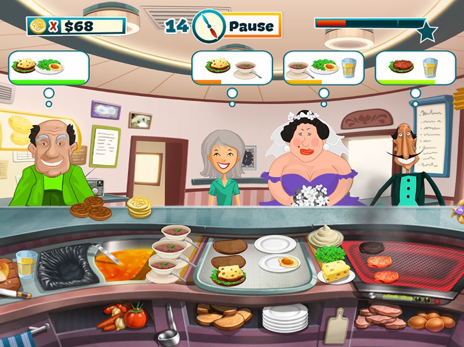 #1. Happy Chef HD (iOS) 由: Nordcurrent UAB