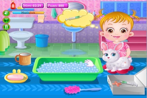 Baby Hazel : Rabbit Sitter screenshot 2