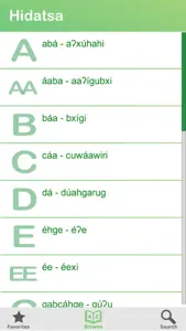Hidatsa Dictionary screenshot #4 for iPhone