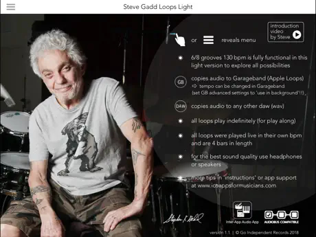 Steve Gadd Loops Light
