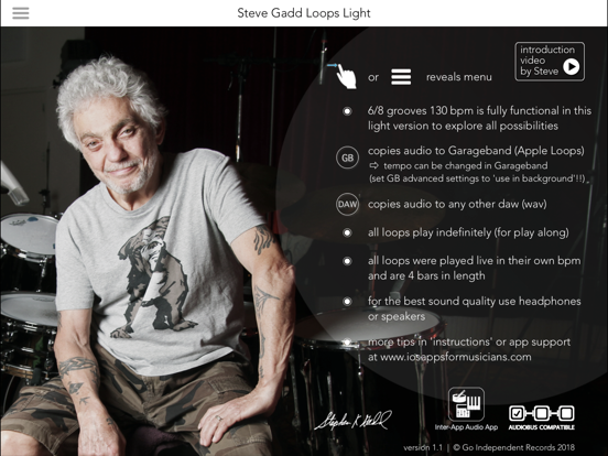 Screenshot #4 pour Steve Gadd Loops Light