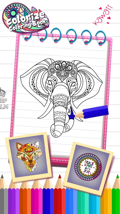 Mandala Coloring Book & Arts