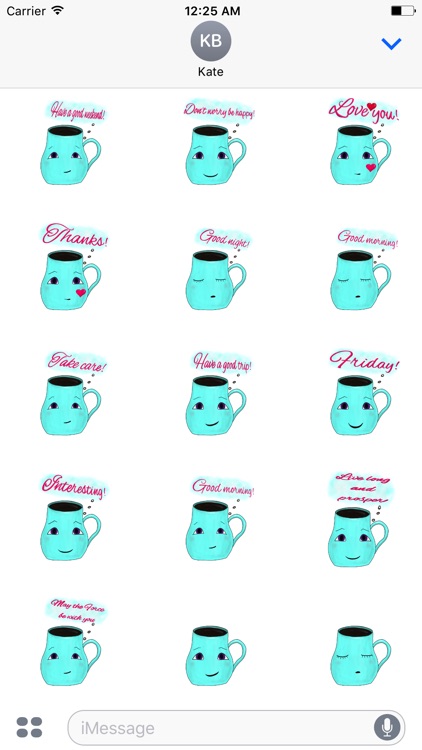 Cup! stickers