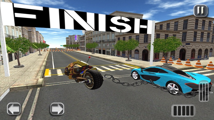 Chained Bikes 3D: Tron Rider screenshot-4