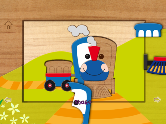 Wood Puzzle Classic iPad screenshot