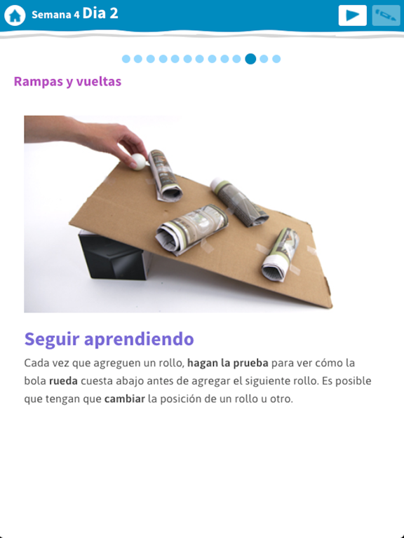 PEEP Ciencias: Rampas iPad screenshot