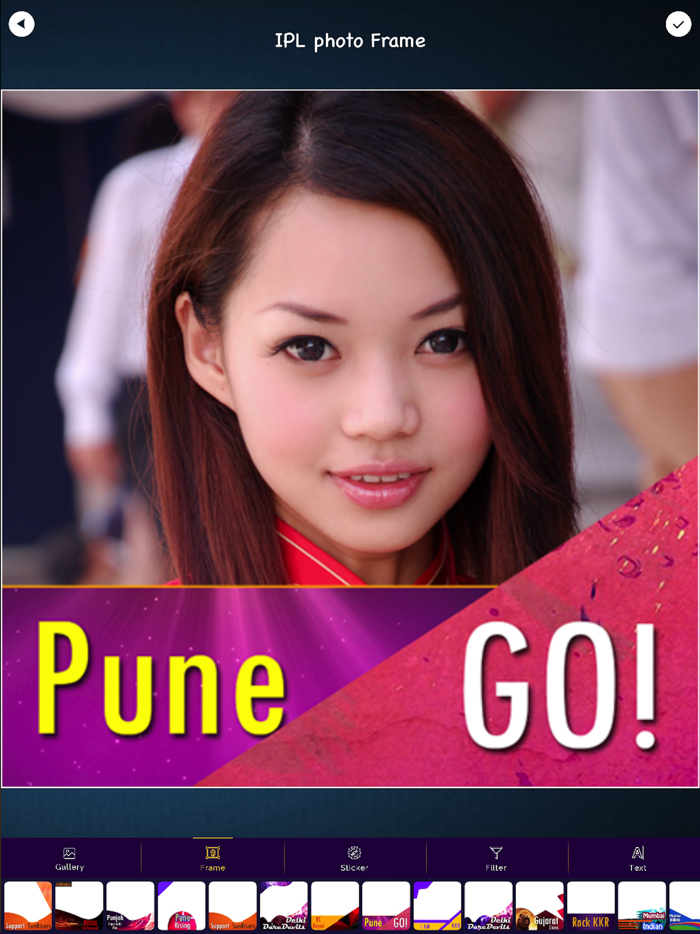 IPL Photo Frame 2018