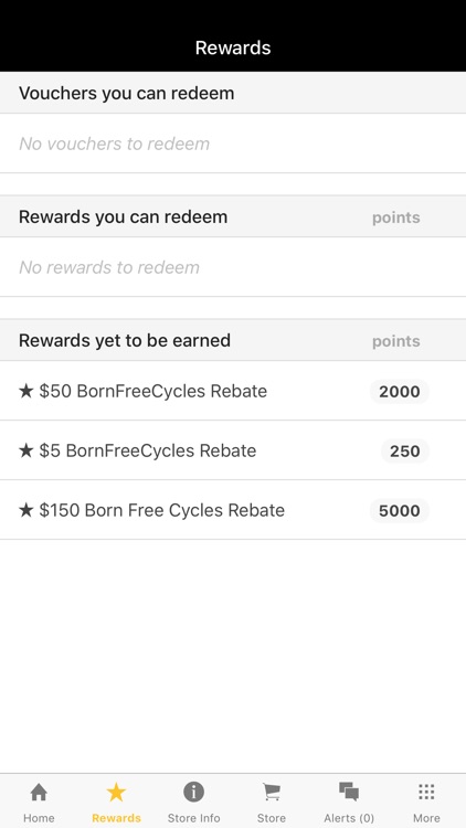 Born Free Cycles Rewards