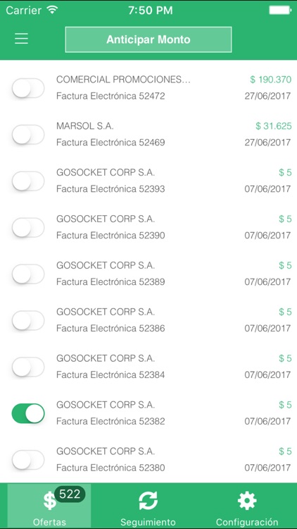 Anticipos screenshot-4