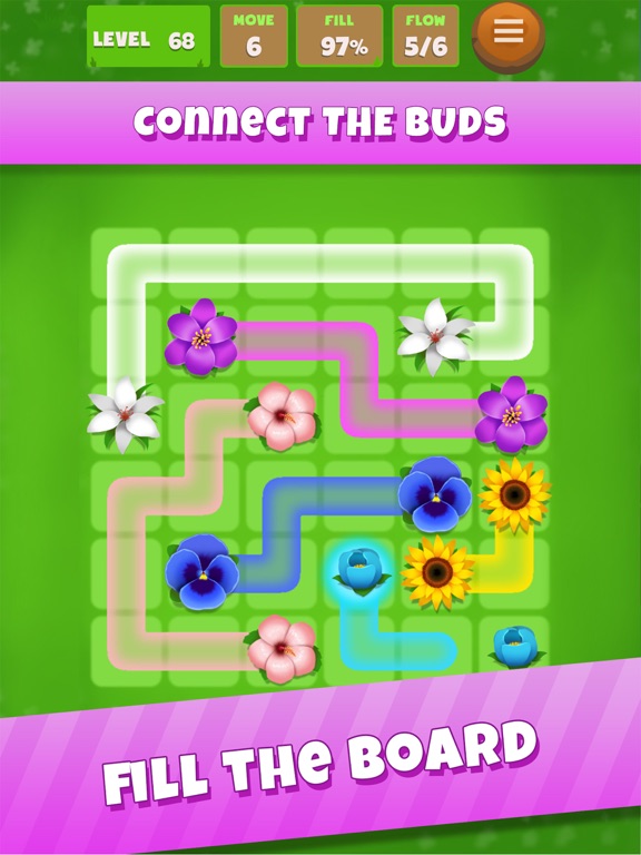 Screenshot #6 pour Flower Garden: Connect Mania
