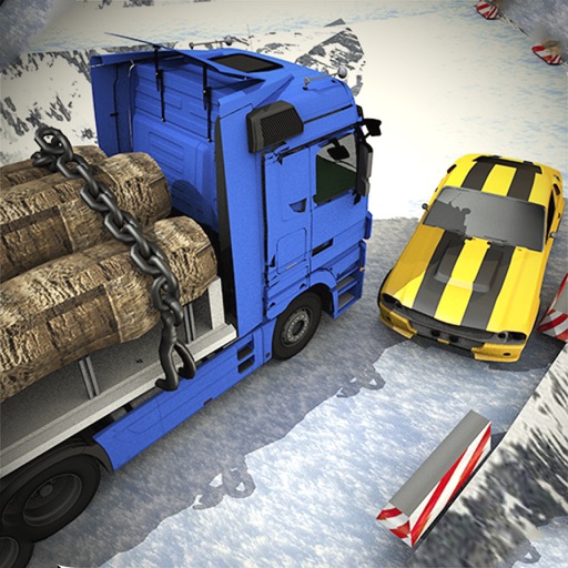 Snow Delivery Truck Drive 2018 Icon