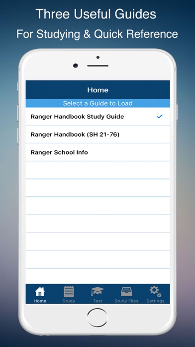 How to cancel & delete Ranger Handbook & Study Guide from iphone & ipad 1