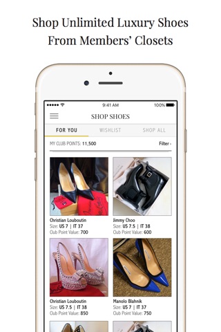 LUXURY SHOE CLUB | Shoe Trade screenshot 2
