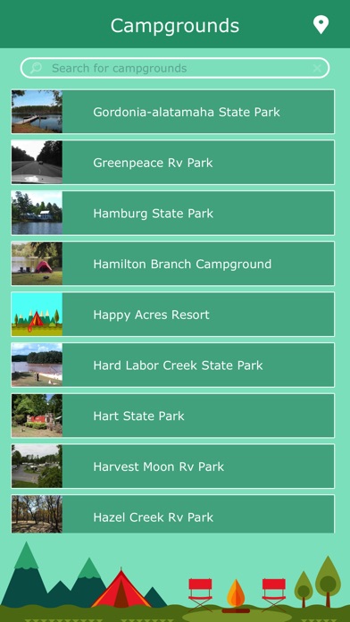 Georgia Camping screenshot 2
