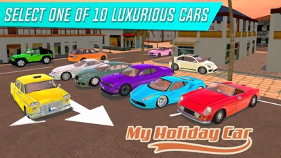 My Holiday Car: Sunrise City screenshot 5