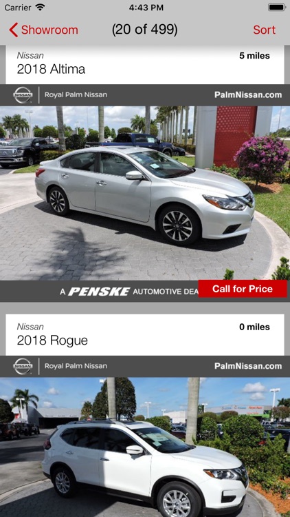 Royal Palm Nissan DealerApp