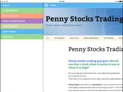 Penny Stocks Investment Guide iPad image 2