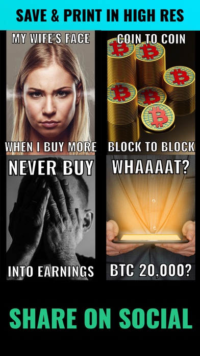 Fintech Meme Bitcoin & Stocks screenshot 2