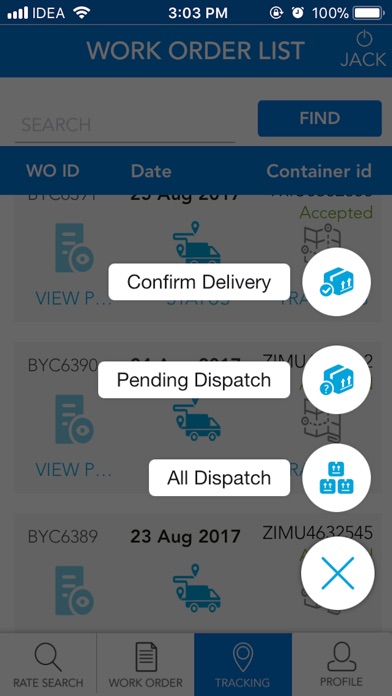 BOOKYOURCARGO APP screenshot 4