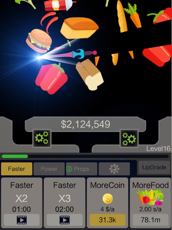 Screenshot #4 pour Idle Knife - Slice Food