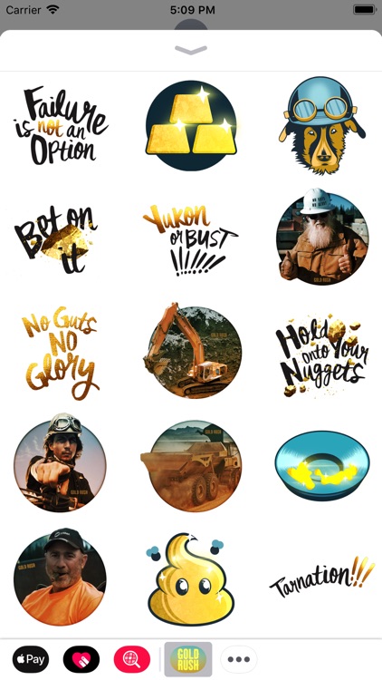 Gold Rush: Sticker Pack