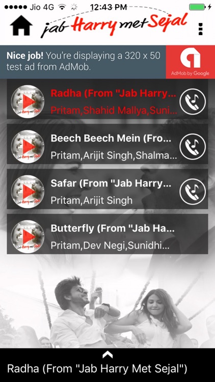 Jab Harry Met Sejal Movie Songs