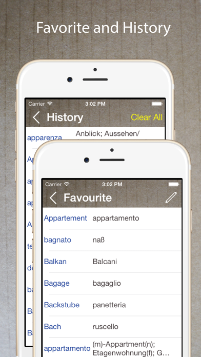 Screenshot #3 pour German Italian Dictionary Pro