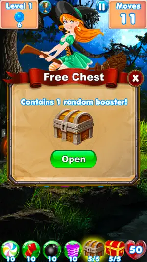Candy Halloween Games Match 3 screenshot 3