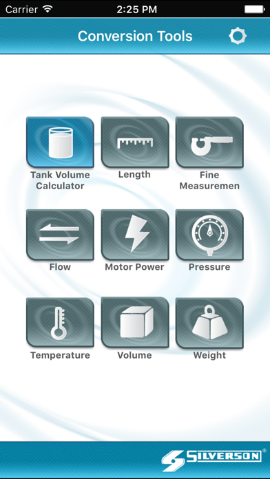 Silverson Conversion Tools iPhone screenshot