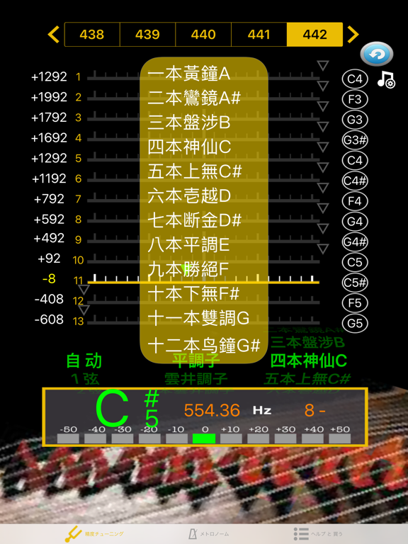 Screenshot #6 pour Koto Tuner - こと